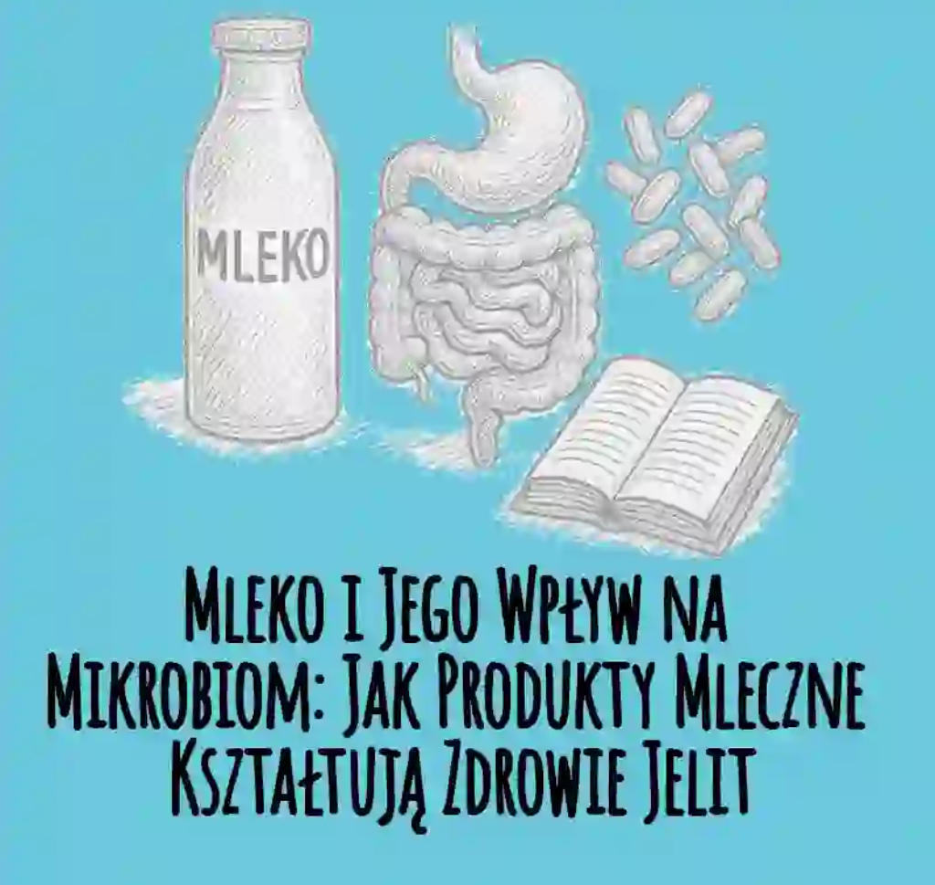 Mleko i jego wpływ na mikrobiom: jak produkty mleczne kształtują zdrowie jelit
