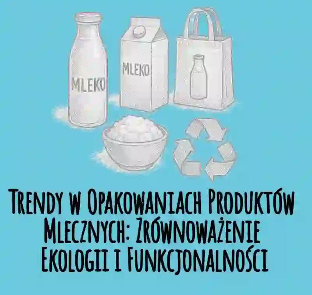 Trendy w opakowaniach produktów mlecznych: Zrównoważenie ekologii i funkcjonalności