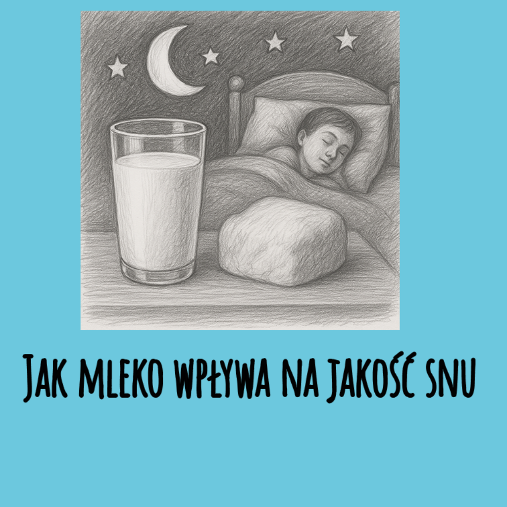 Jak mleko wpływa na jakość snu?