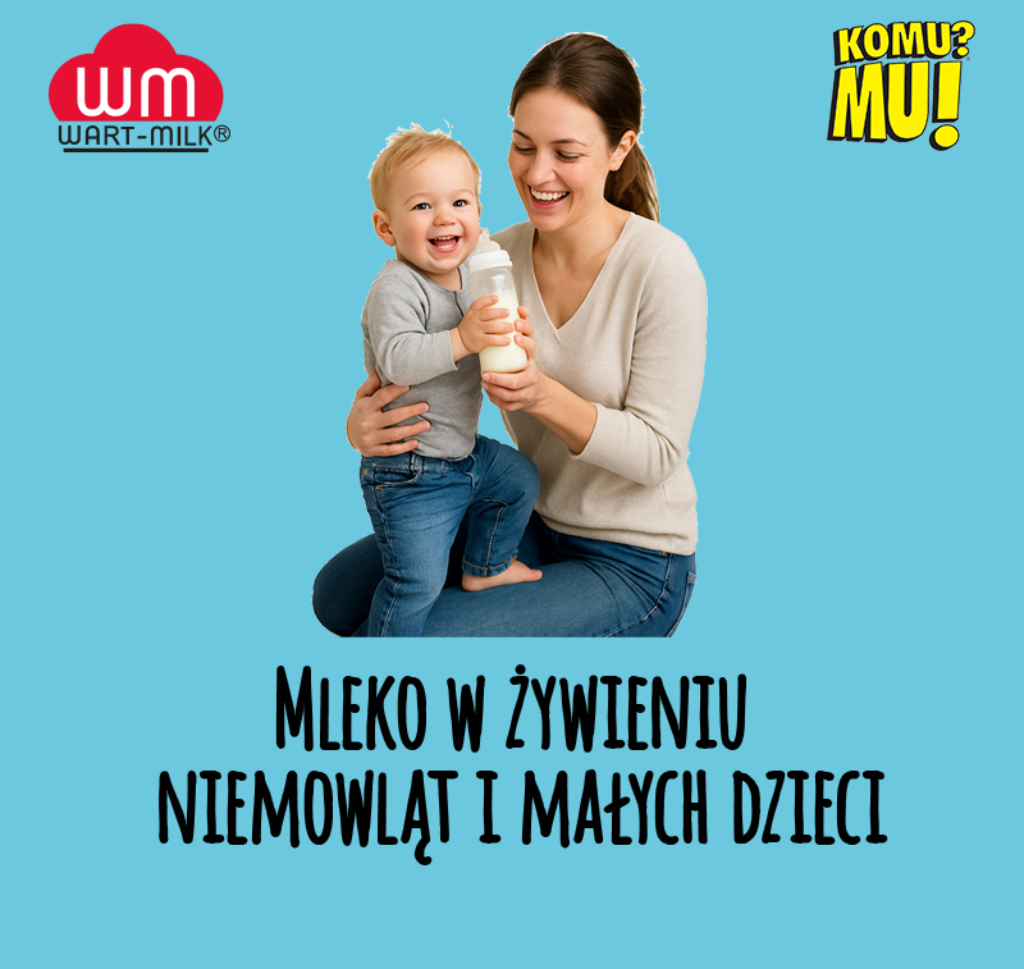 Mleko w żywieniu niemowląt i małych dzieci